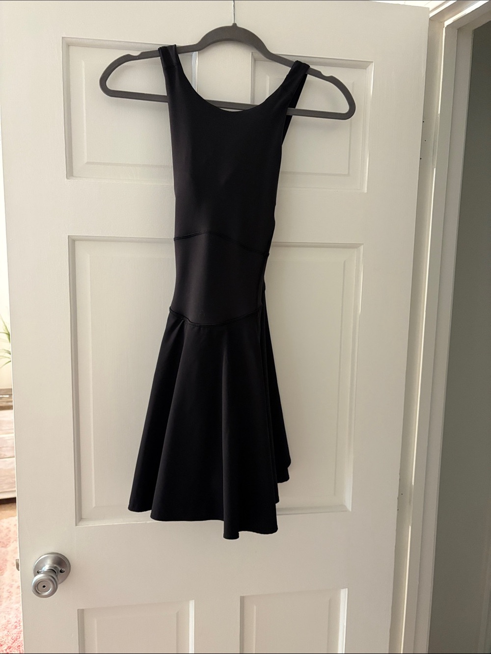 lululemon athletica Black Athletic Fit-and-Flare Dress